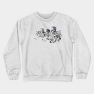 One last time (with Blue Halo) Crewneck Sweatshirt